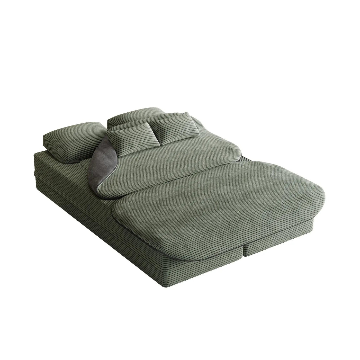 2 In 1 Foldable Sofa Bed With Multi Functional Blanket by HouseOfZazla