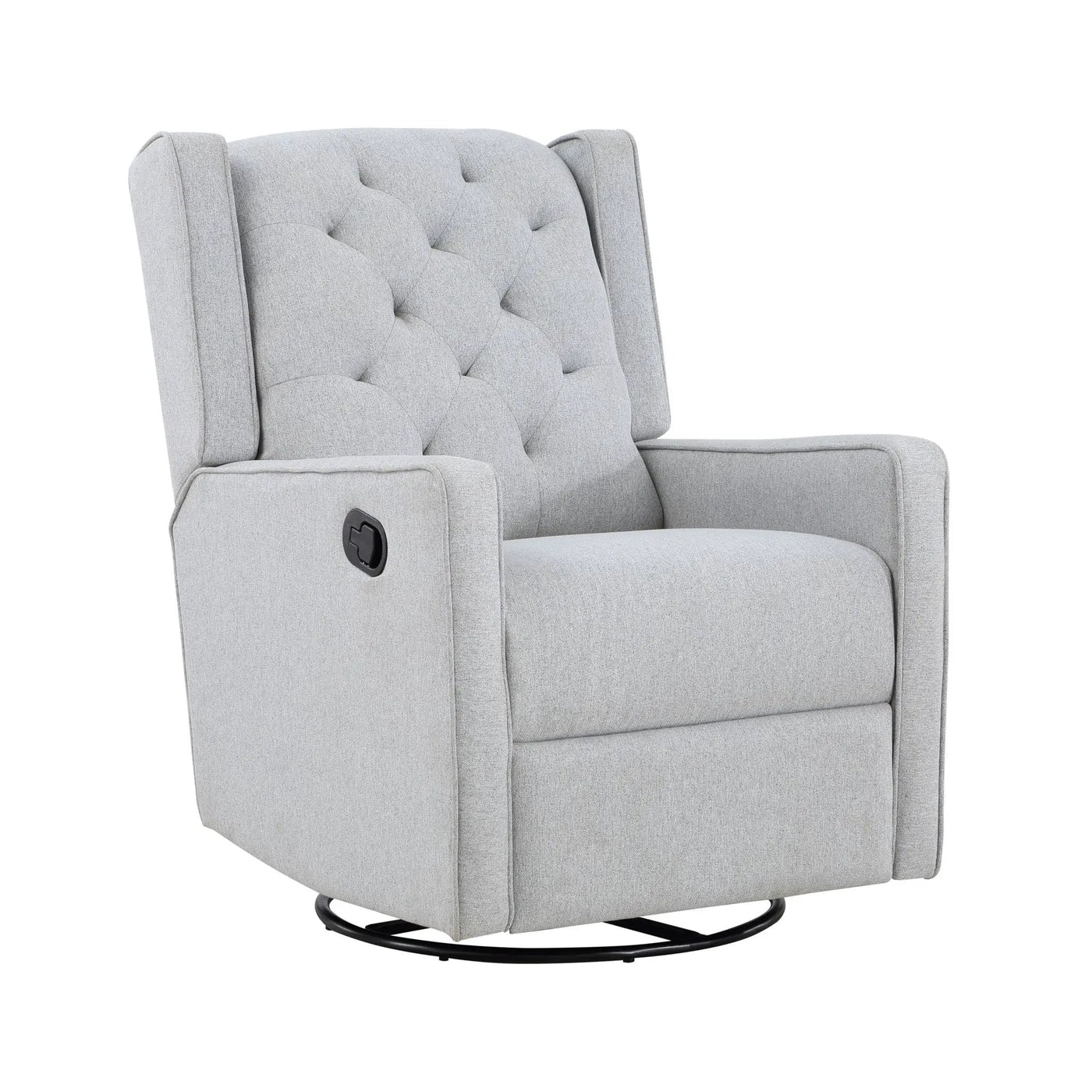 Milah - Gliding Swivel Recliner Tufted by Unique Piece Furniture