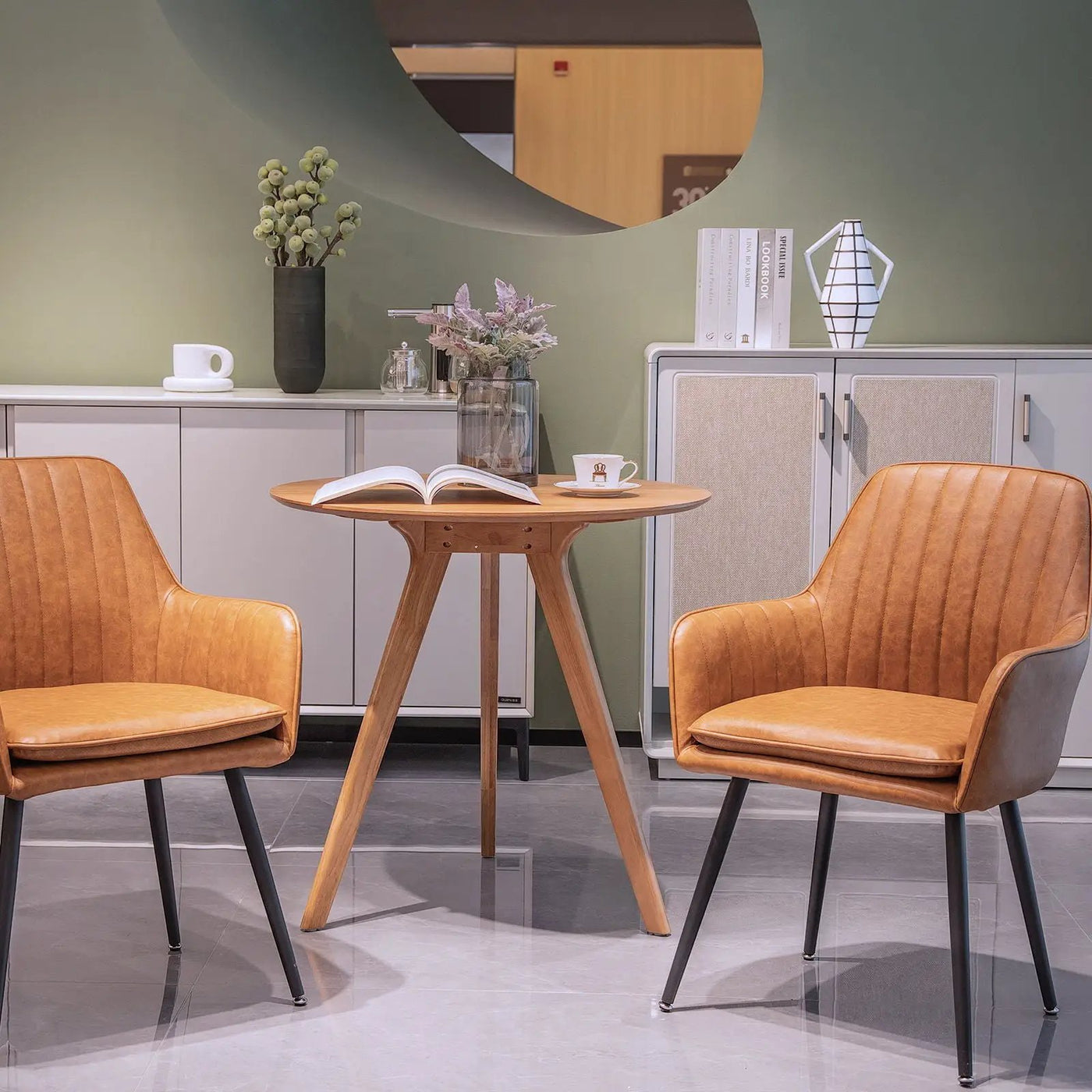 Modern Mid Back Dining Chairs by HouseOfZazla
