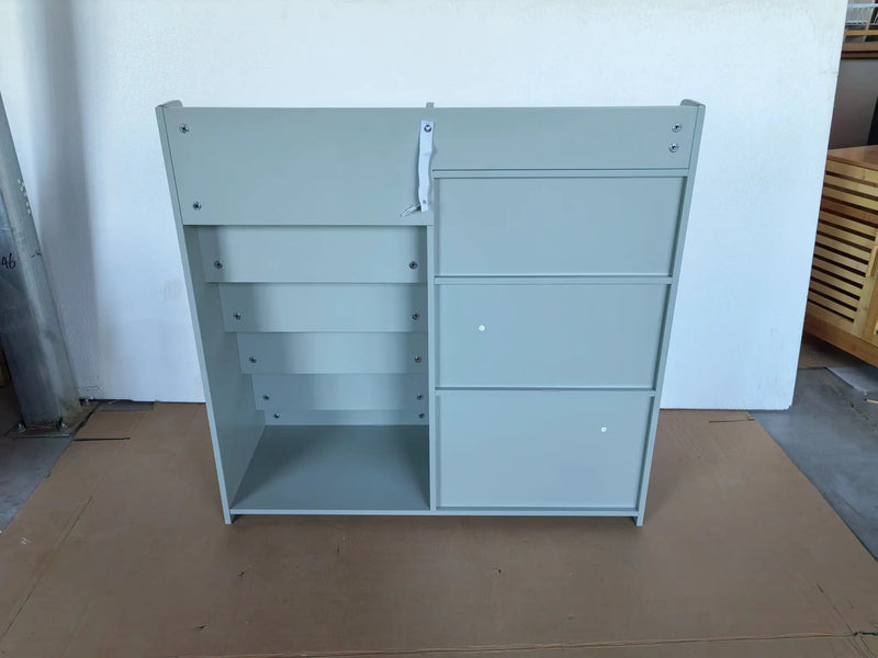 Kids Bookshelf and Toy Storage Organizer in Sage by HouseOfZazla