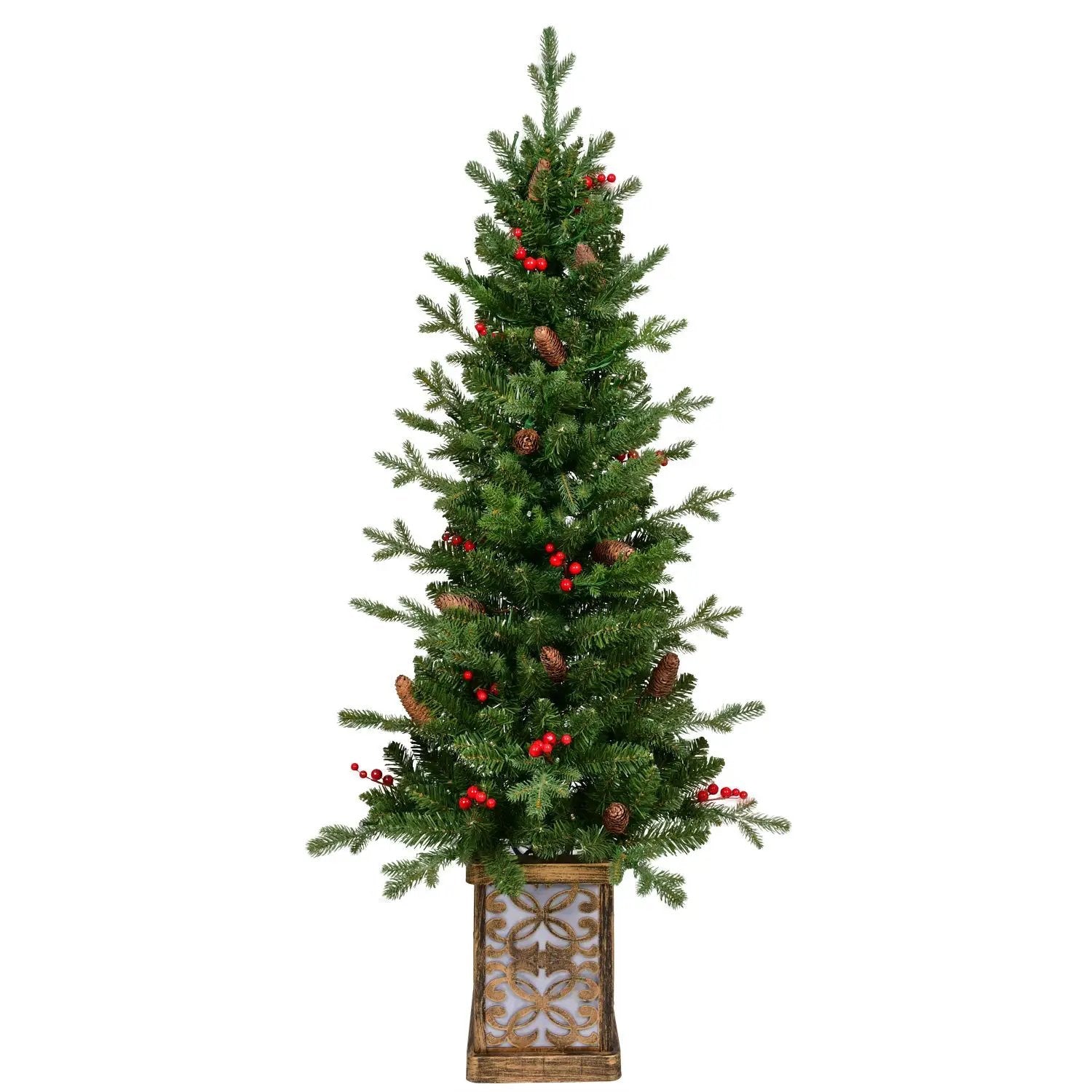 4FT Pre-Lit Christmas Tree by HouseOfZazla