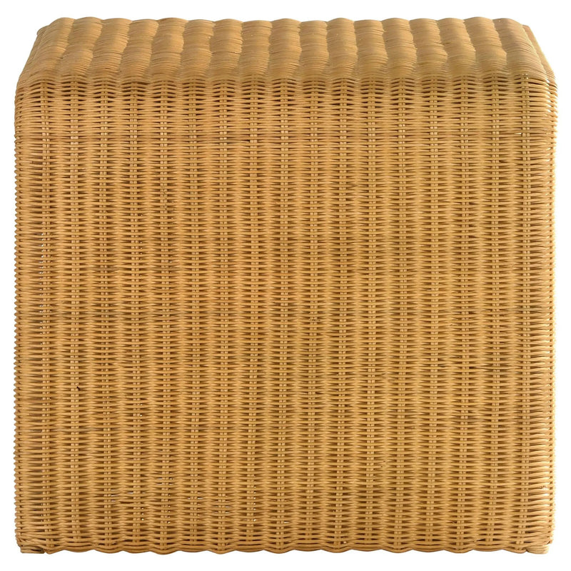 Cahya 2-piece Rattan Coffee and End Table Set Natural by Unique Piece Furniture