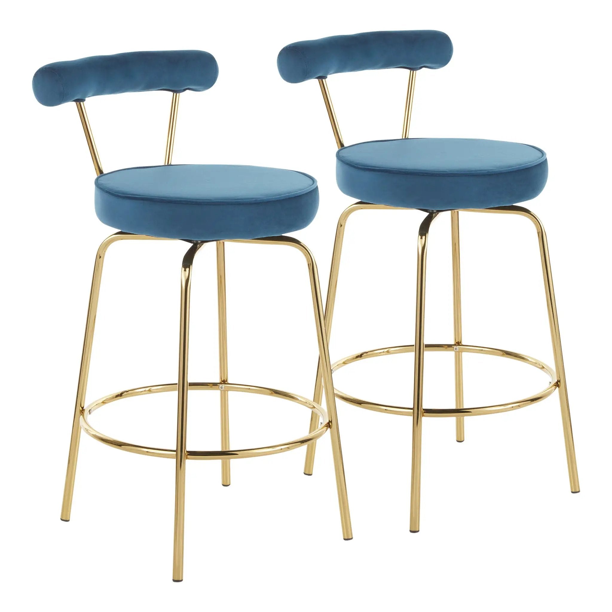 Rhonda - Glam Counter Stool (Set of 2) by Unique Piece Furniture