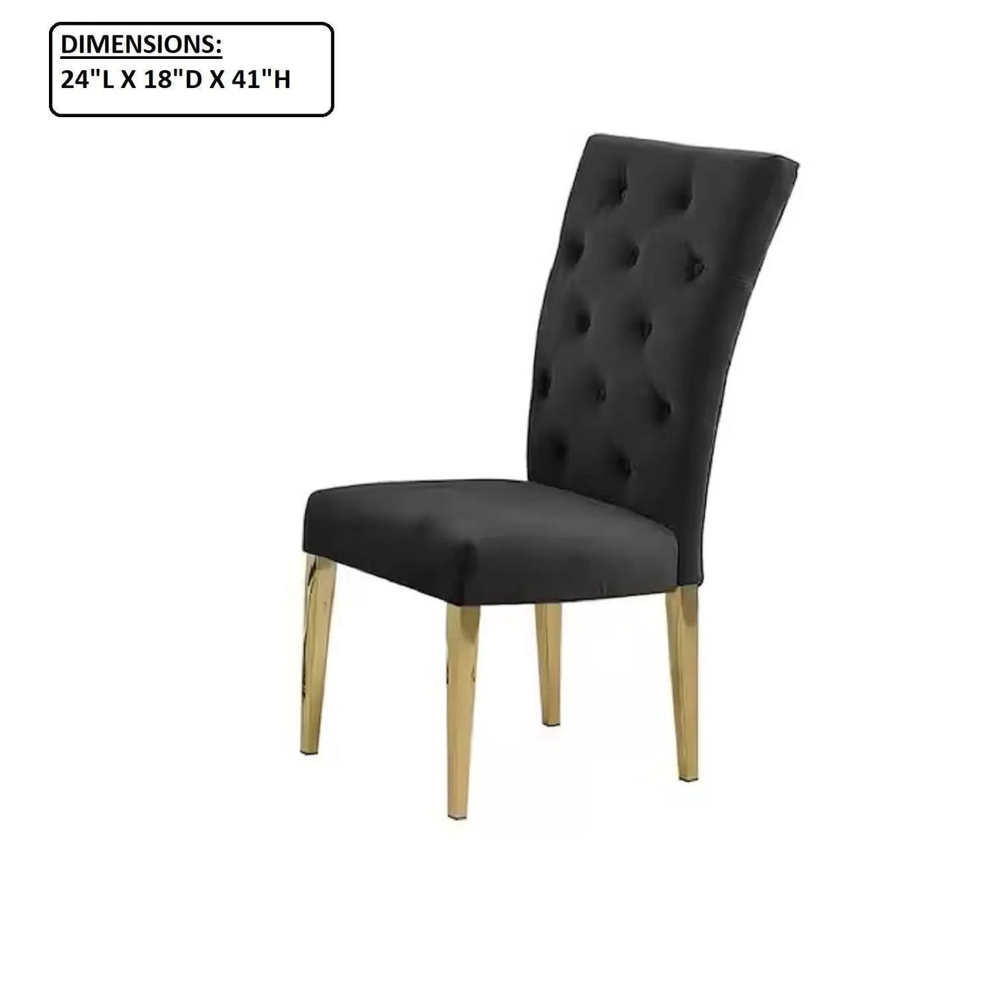 Modern Design Upholstered Dining Chair (Set of 2) by HouseOfZazla