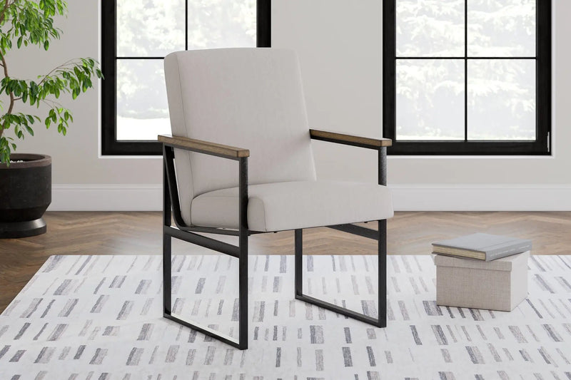 Montia - Home Office Desk Chair - Light Brown by Unique Piece Furniture