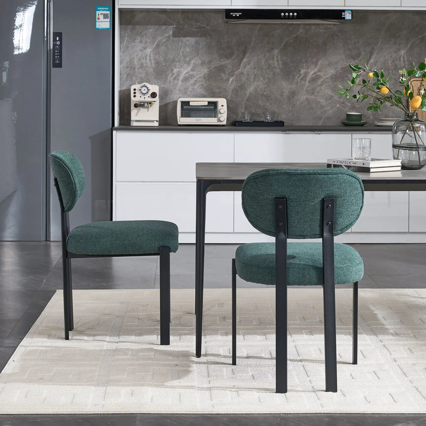 Dining Armless Chairs (Set of 2) by HouseOfZazla