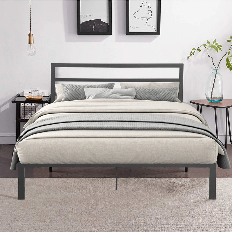 Metal Bed Frame With Headboard by Unique Piece Furniture