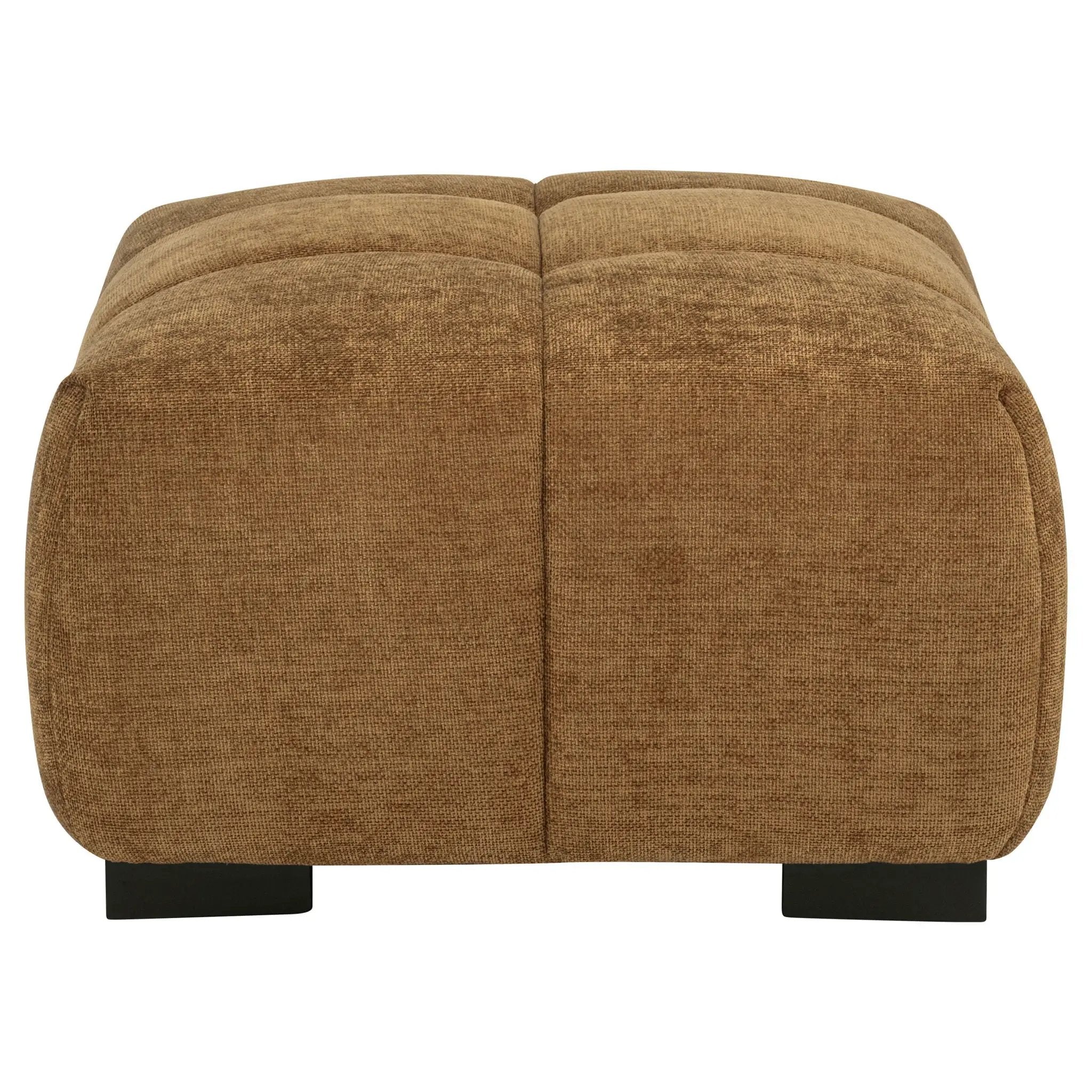 Octavia Upholstered Rectangular Ottoman Amber by Unique Piece Furniture