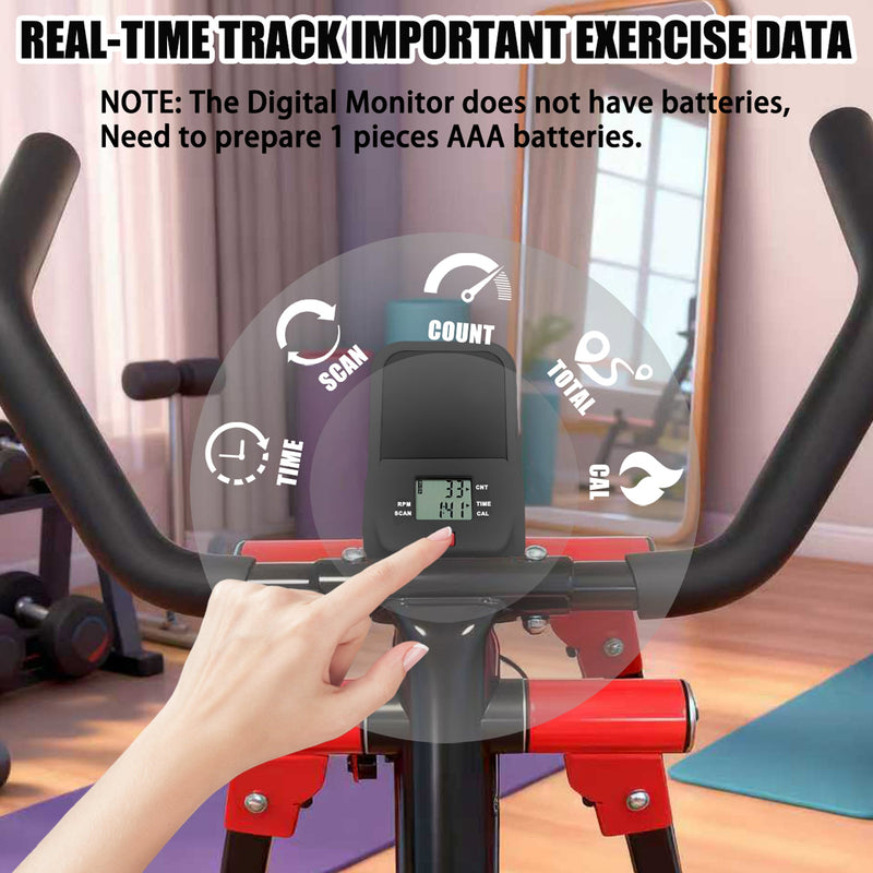 Air Walking Elliptical Machine - Foldable Cardio Cross Trainer by HouseOfZazla
