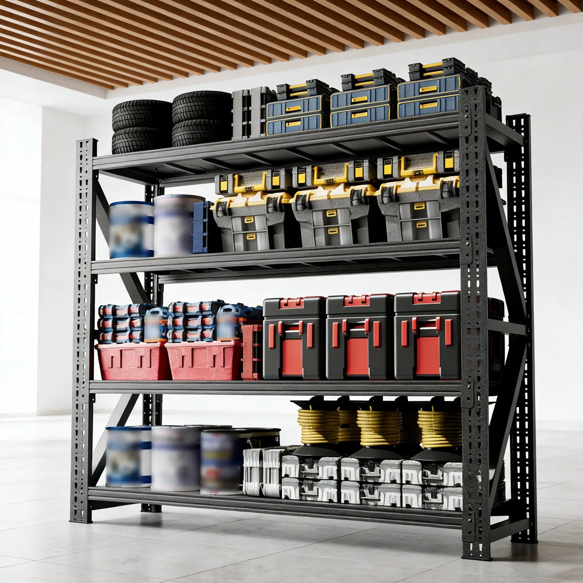 Heavy Duty Garage Shelving 6000LBS by HouseOfZazla