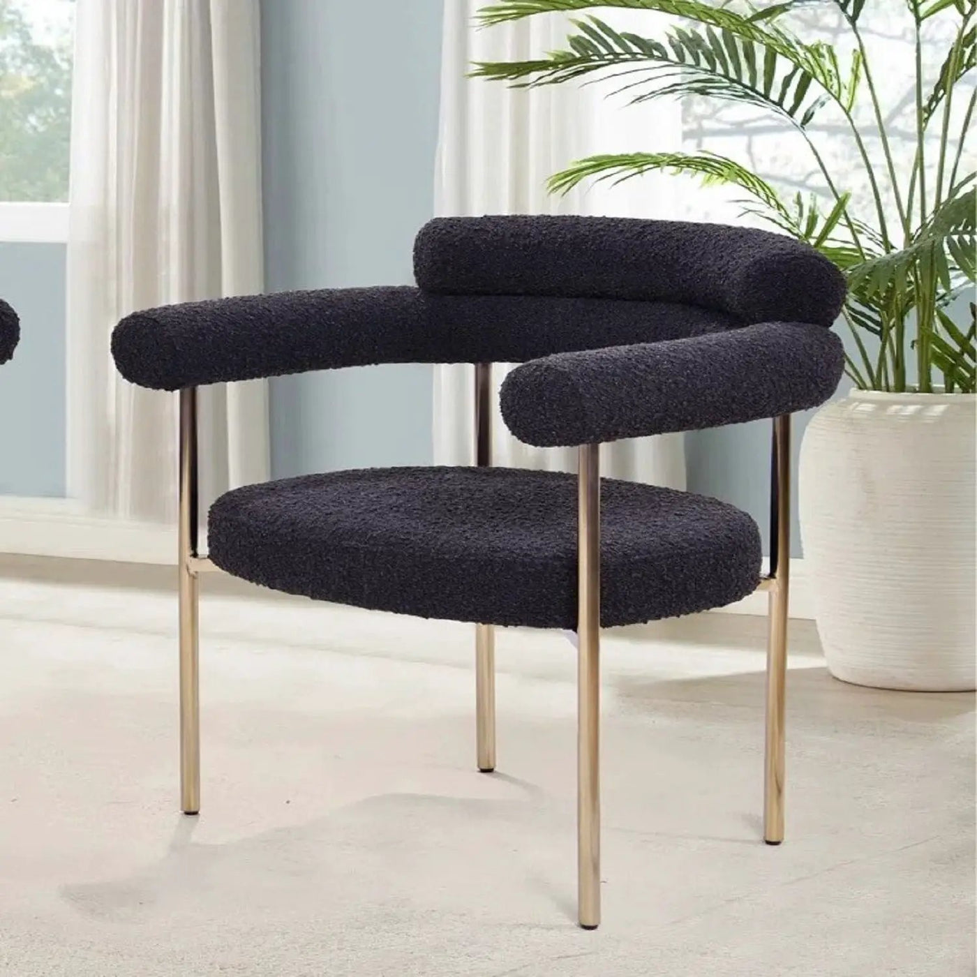 Upholstered Accent Dining Chairs With Armrests (Set of 2) by HouseOfZazla