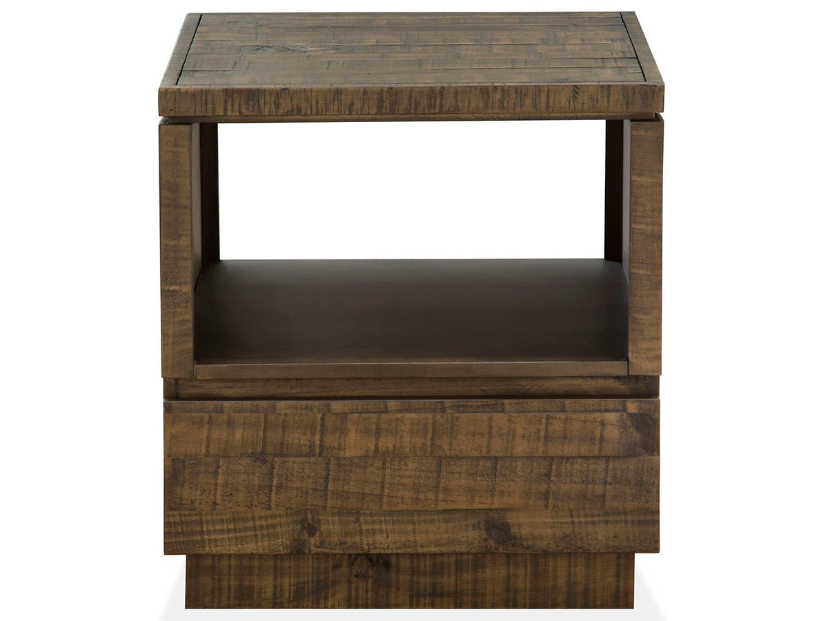 Baisden - Rectangular End Table - Tobacco, photo 5 of 7