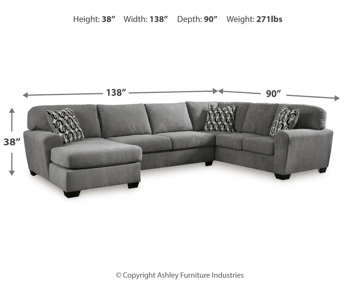 Birkdale Court - Sectional by Unique Piece Furniture