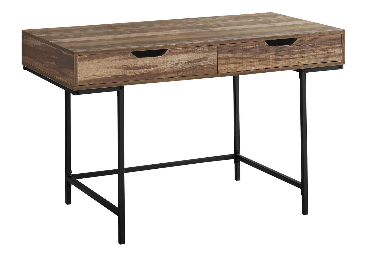 Computer Desk For Home Office, Laptop, Storage Drawers, Contemporary & Modern by HouseOfZazla