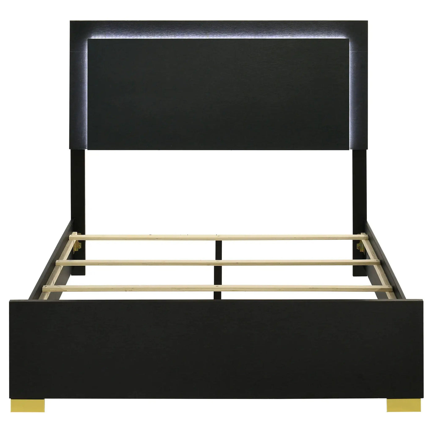 Jeremiah - LED Panel Bed With Touch Controlled Lighting by HouseOfZazla