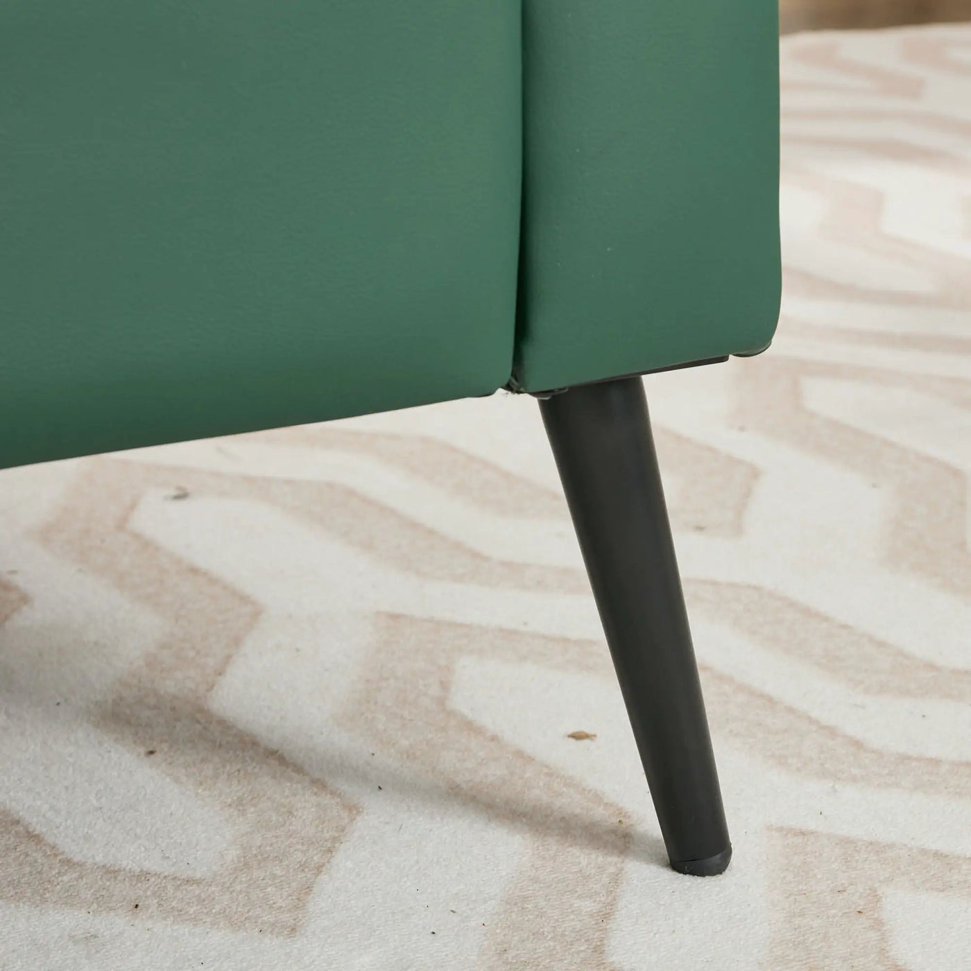 Nordic Retro Light Luxury Upholstered Sofa Chair by HouseOfZazla