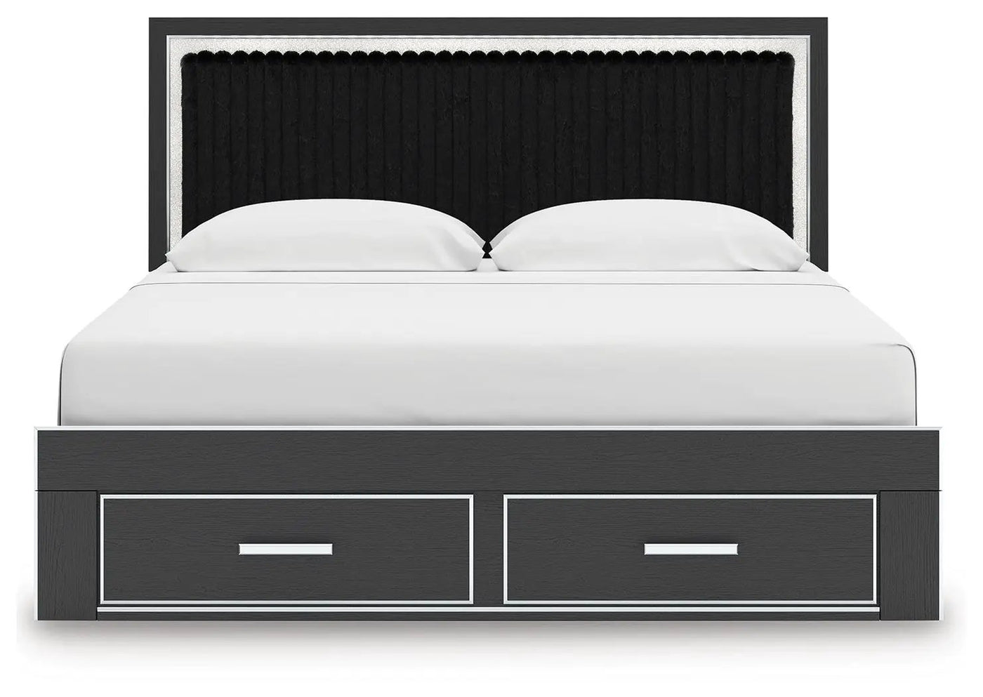 Zuraleus - Upholstered Panel Platform Storage Bed by Unique Piece Furniture