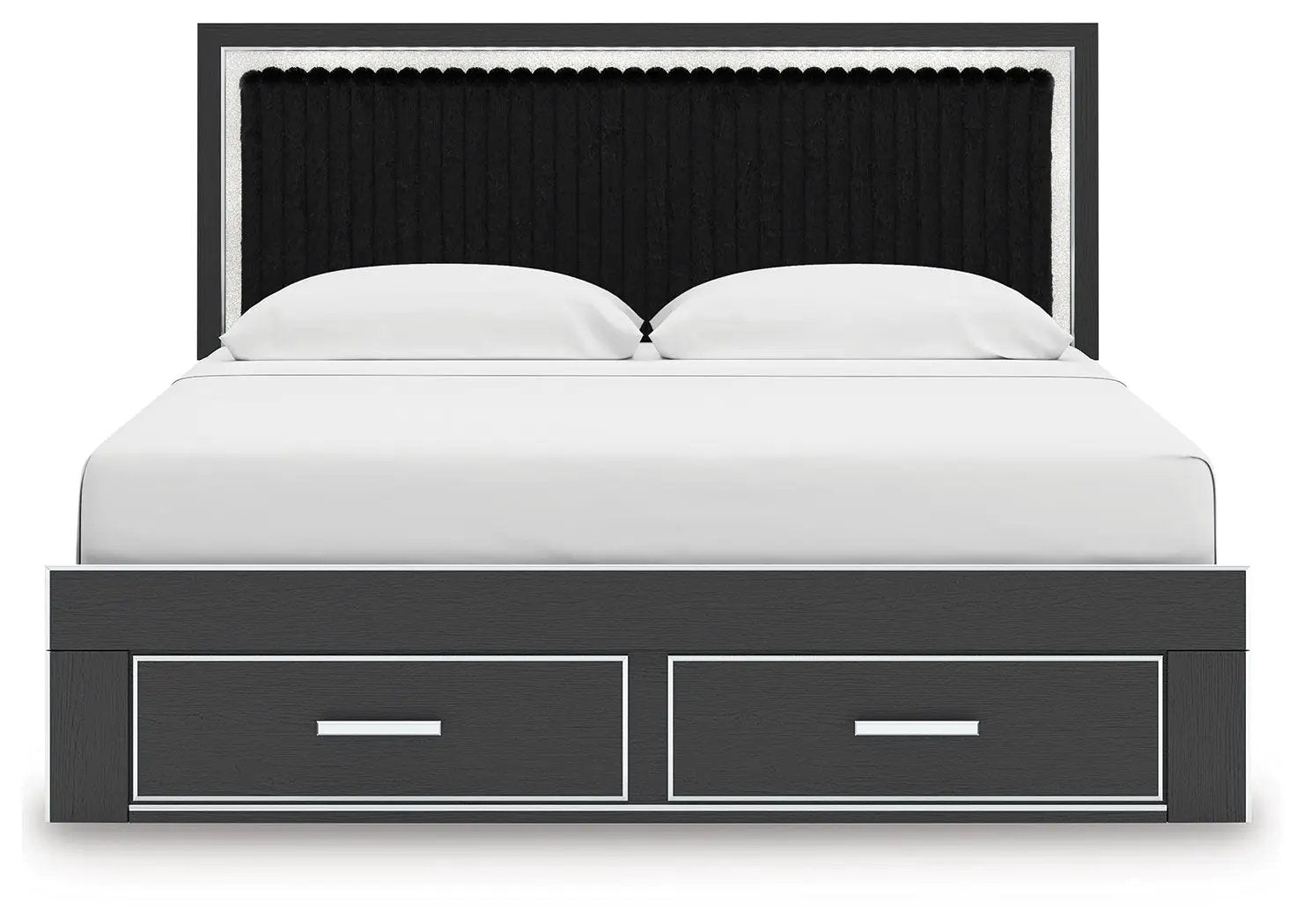 Zuraleus - Upholstered Panel Platform Storage Bed by Unique Piece Furniture
