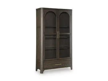 Radkin - Display Cabinet - Burnished Brown by Unique Piece Furniture