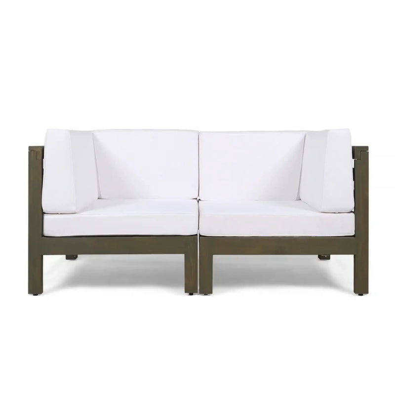Oana - 2 Piece Loveseat Set With Water Resistant Cushions by HouseOfZazla