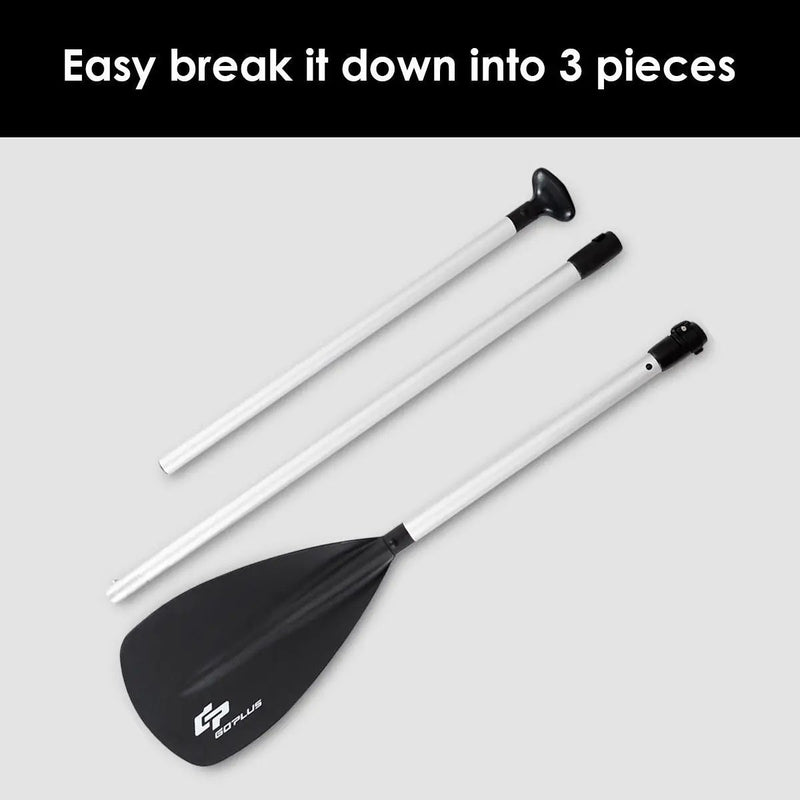 Adjustable 3-Piece Aluminum Alloy Stand Up Paddle by DirectDeals