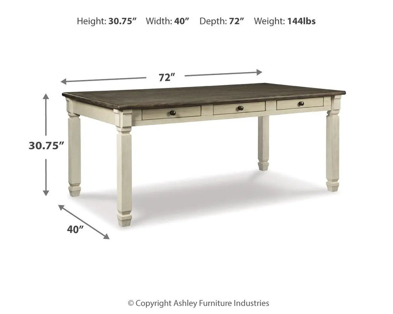 Bolanburg - Rectangular Dining Room Table - Beige by Unique Piece Furniture