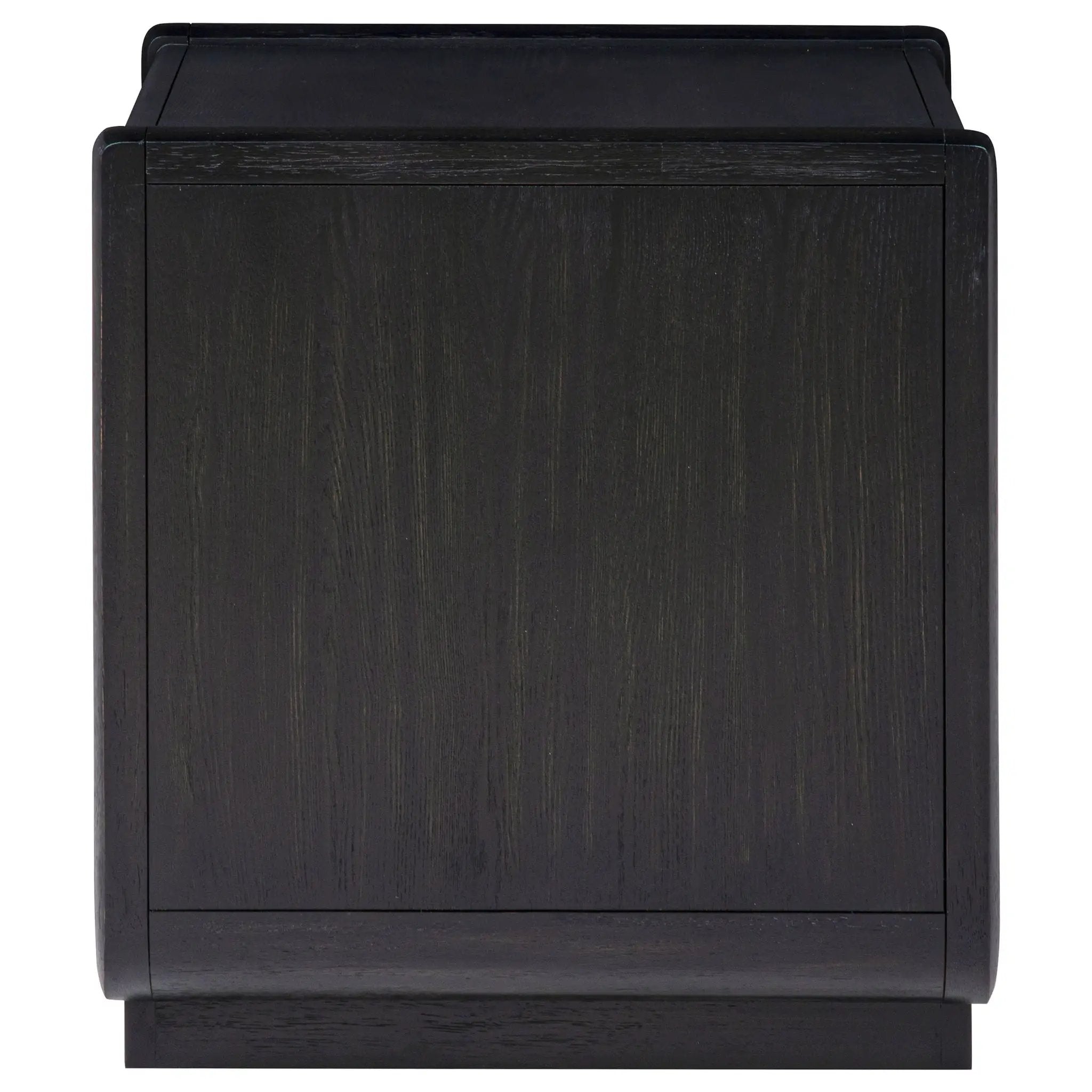 Leandro 1-drawer Wood Occasional Side End Table Burnished Black by Unique Piece Furniture