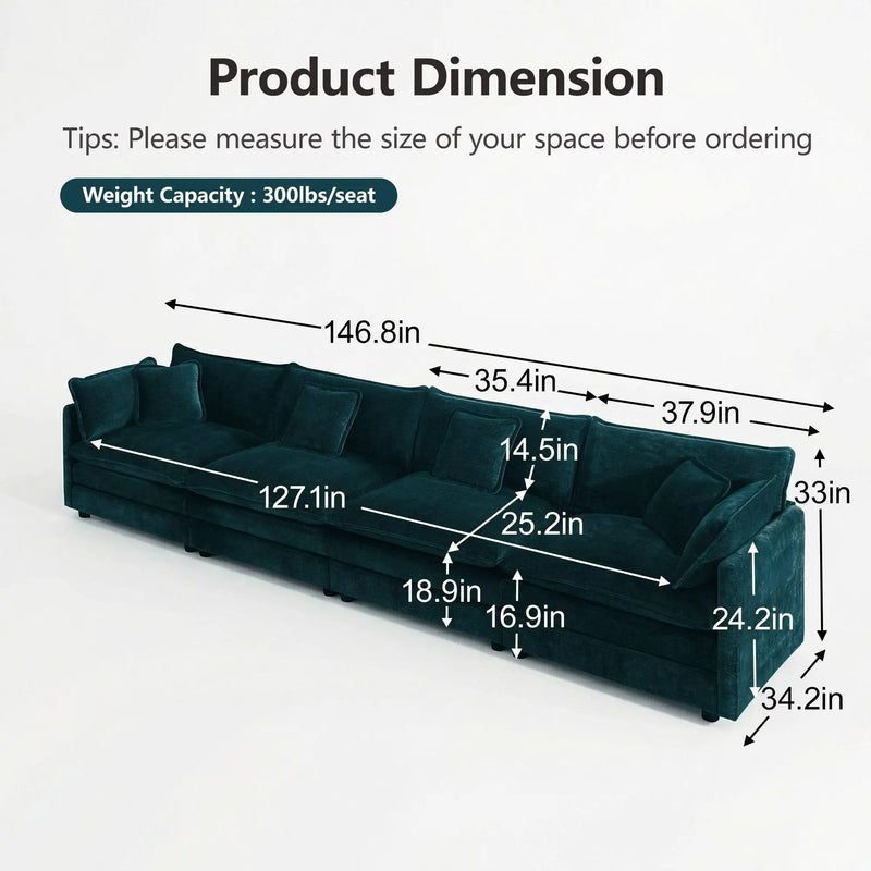 Free Combination Modular Sofa by HouseOfZazla
