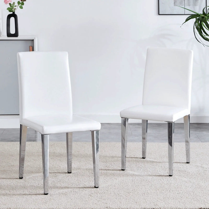 Elegant Upholstered Chairs & Metal Legs by HouseOfZazla