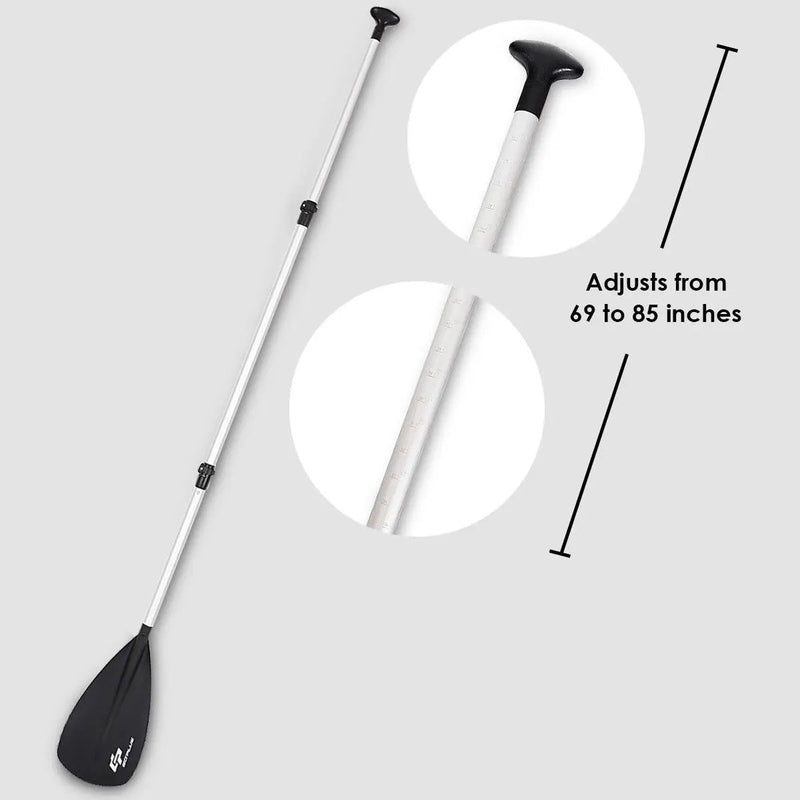 Adjustable 3-Piece Aluminum Alloy Stand Up Paddle by DirectDeals
