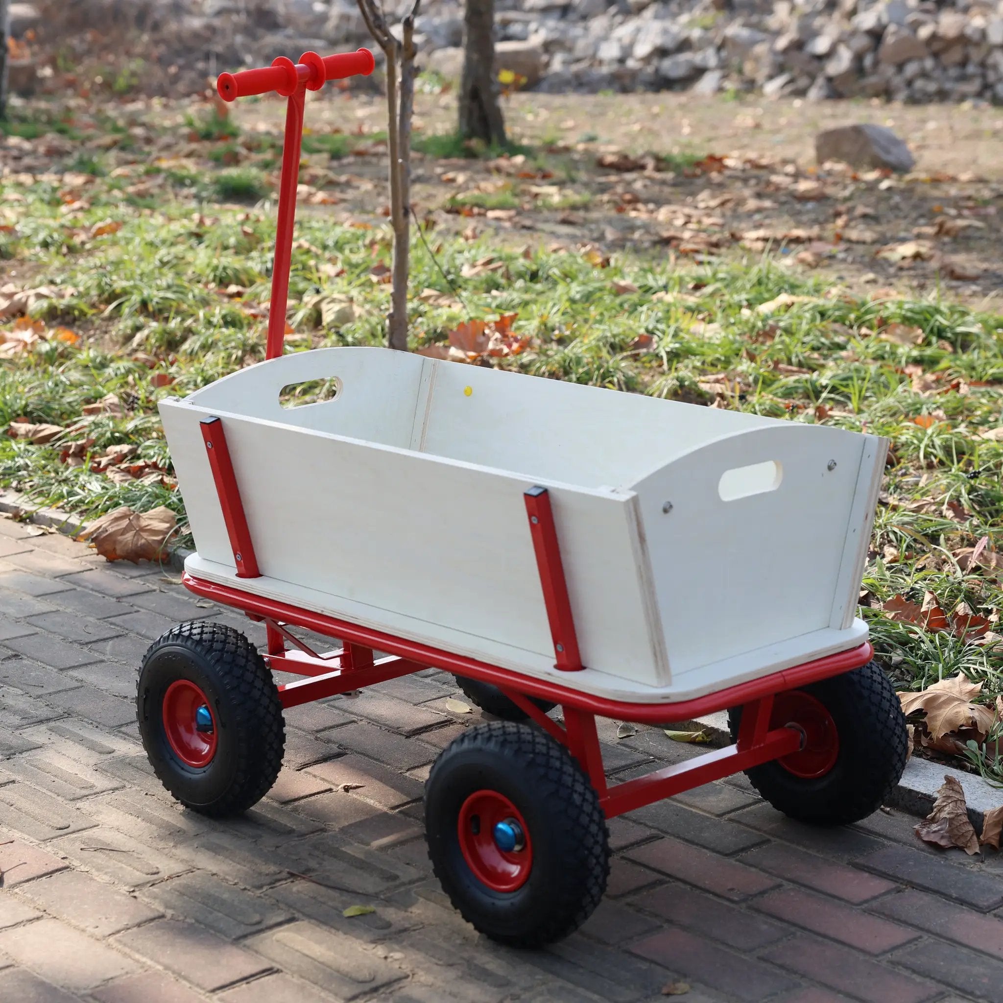 Wooden Carriage Outdoor Stroller by HouseOfZazla