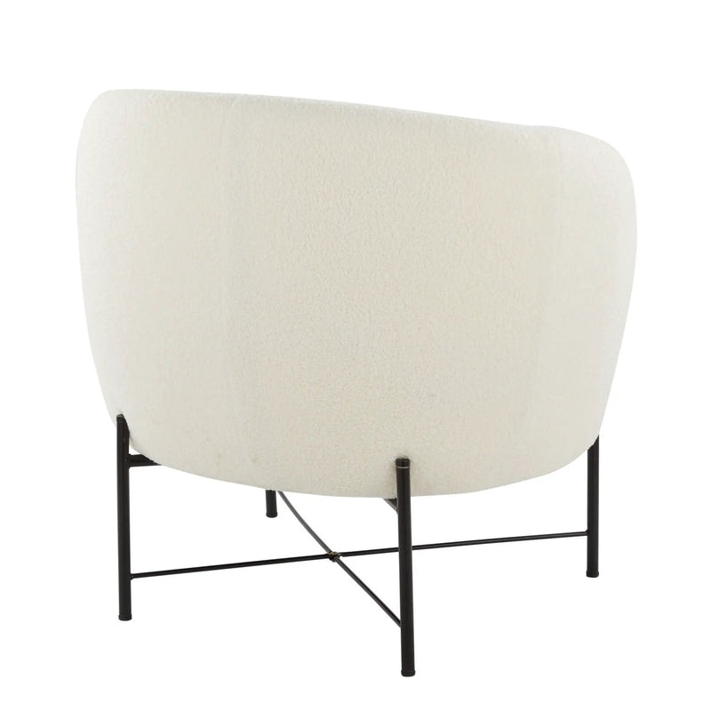 Chloe - Contemporary Chair - Black / White by Unique Piece Furniture