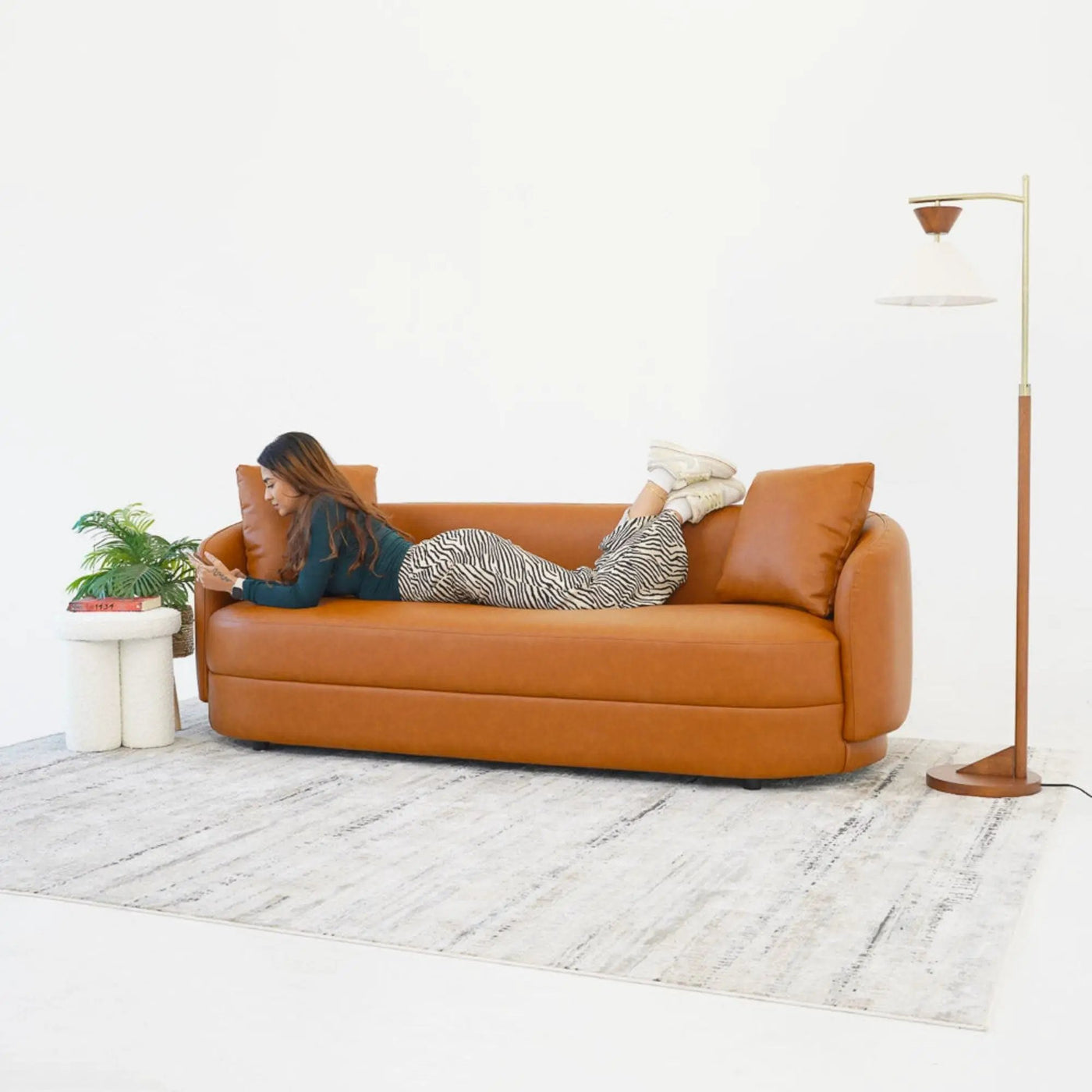 Dylan - Modern French Boucle Sofa by HouseOfZazla