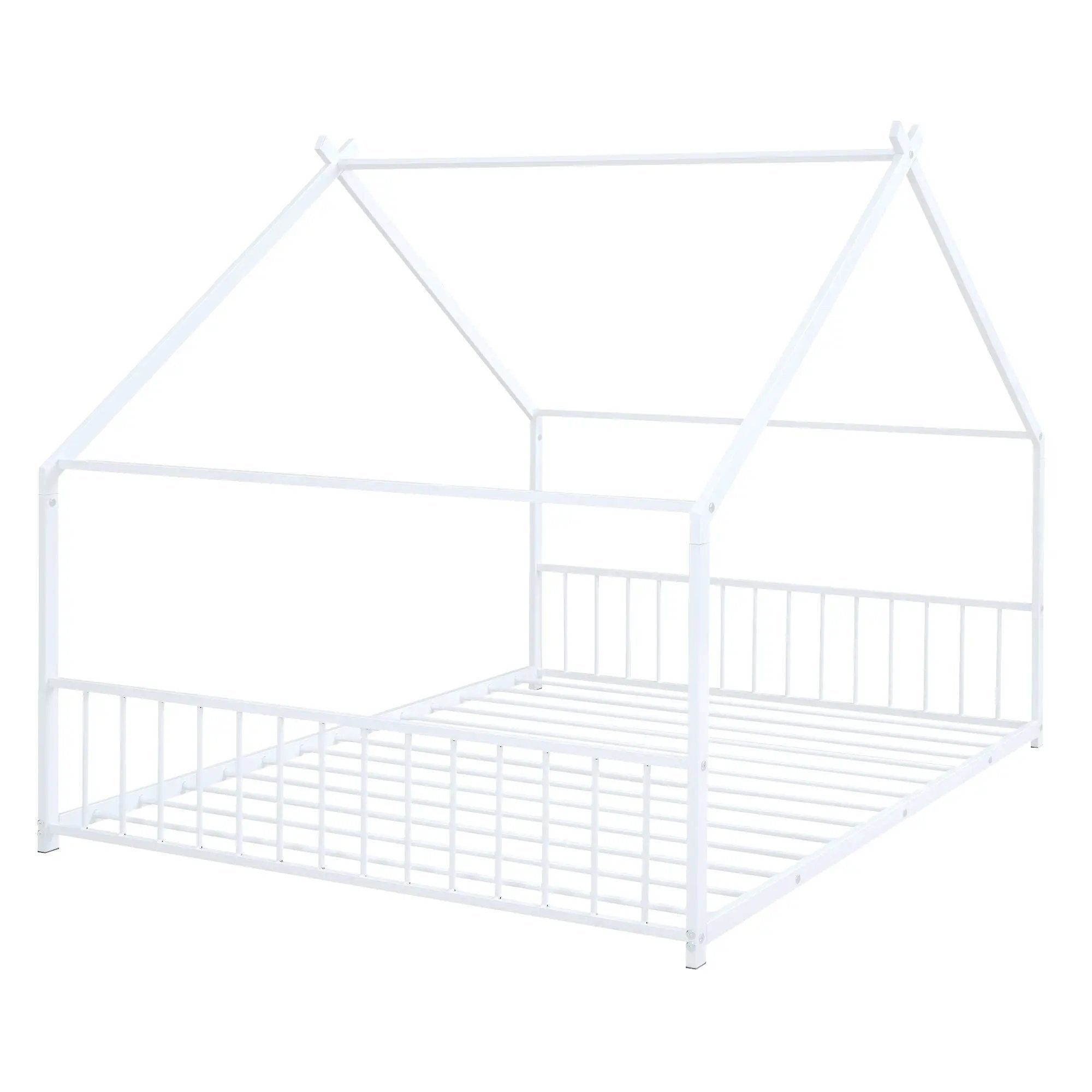 Metal House Bed by HouseOfZazla