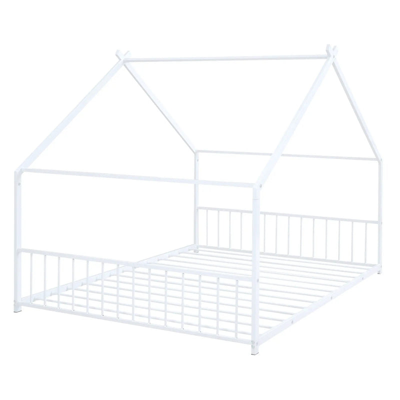 Metal House Bed by HouseOfZazla
