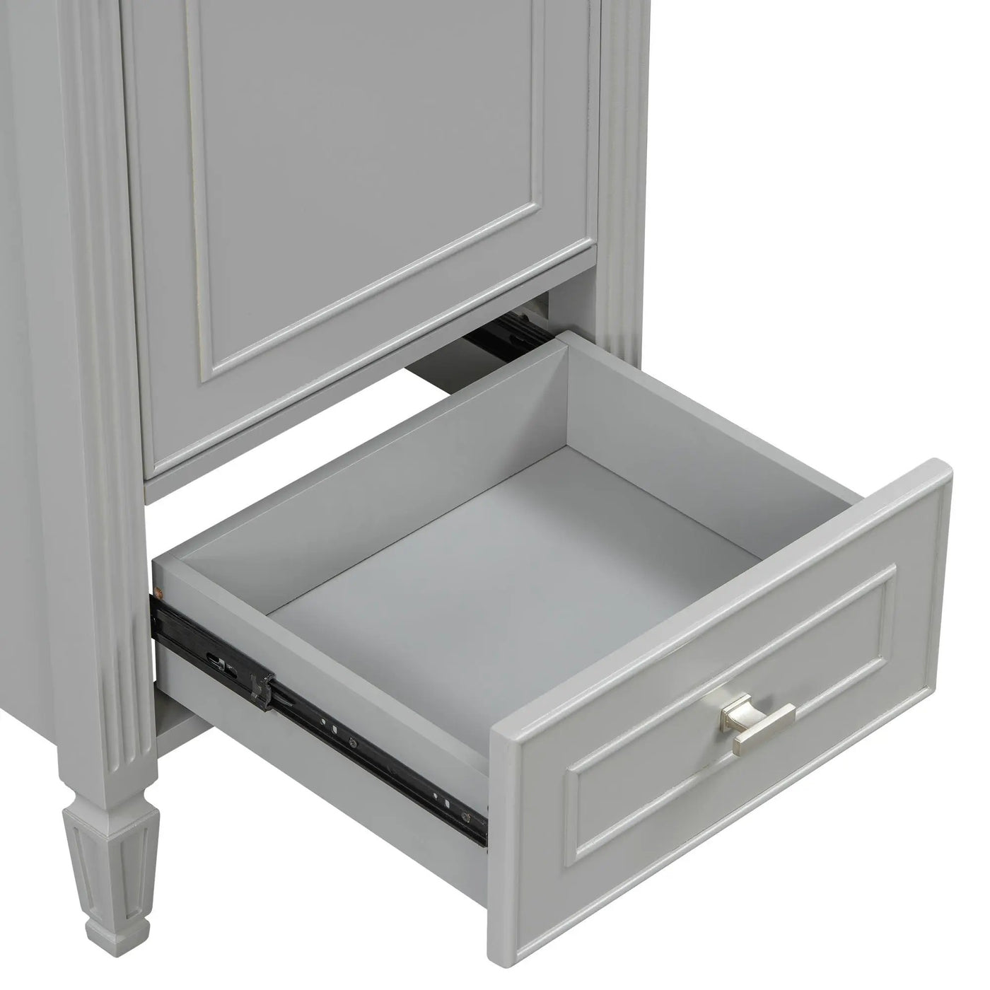 Retro Bathroom Vanity With Sink by HouseOfZazla