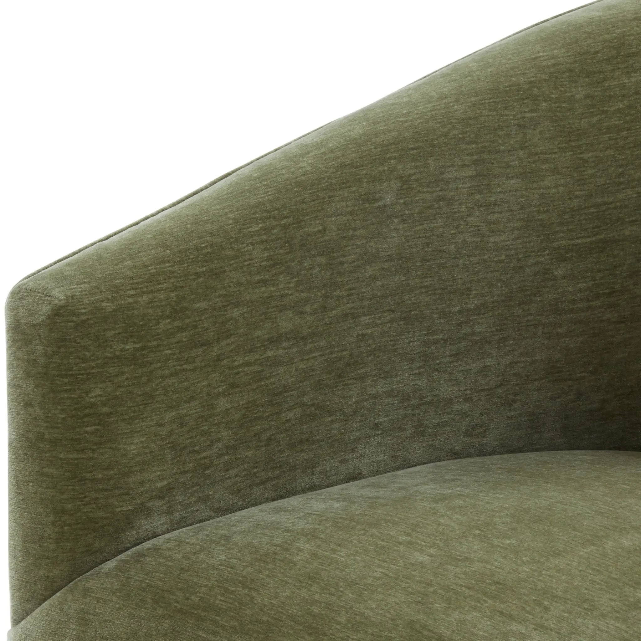 Elm - Skirted Swivel Chair