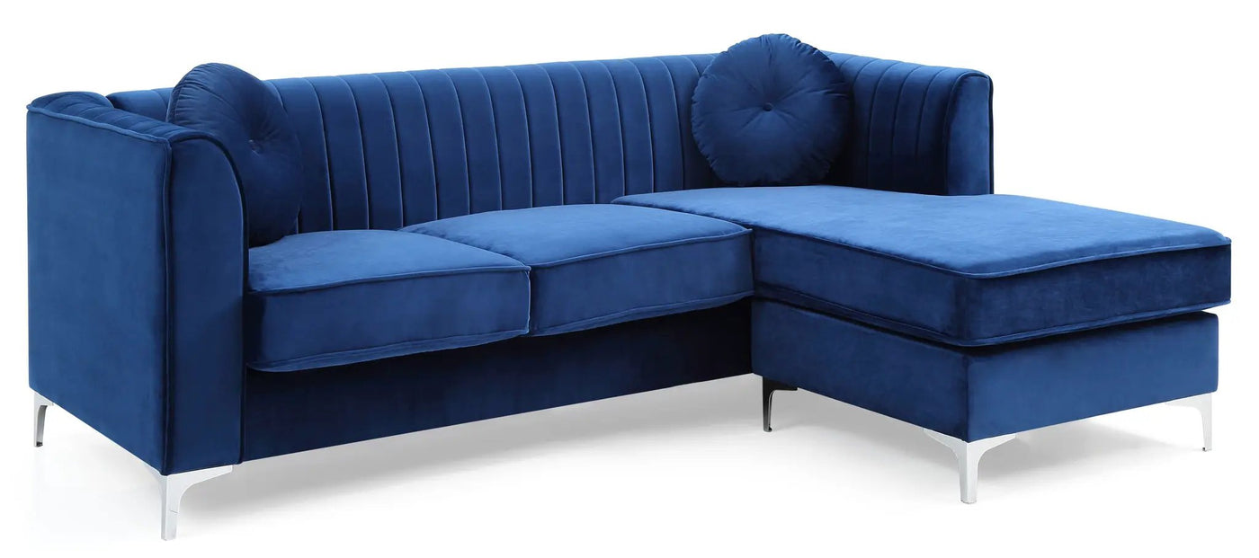 Delray - Micro Suede Sofa Chaise by HouseOfZazla