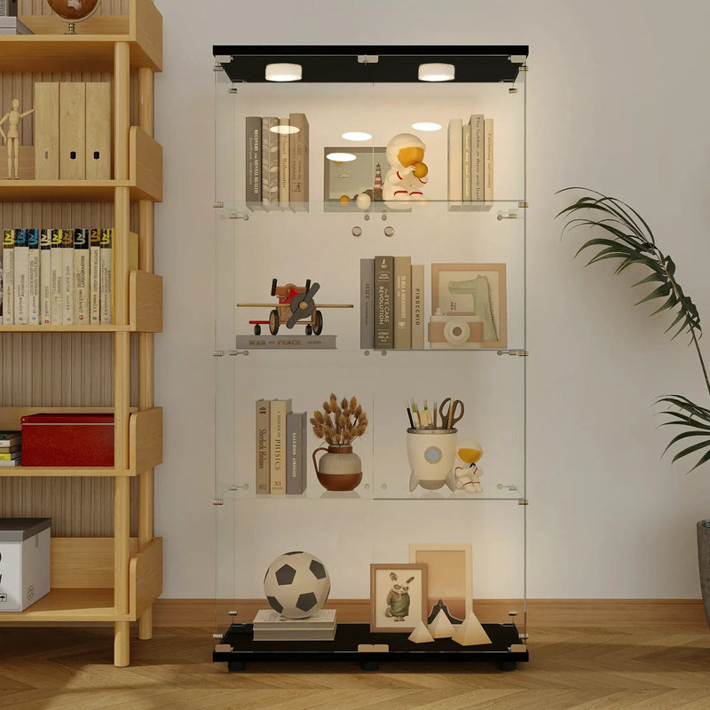 Tempered Glass Display Cabinet by HouseOfZazla