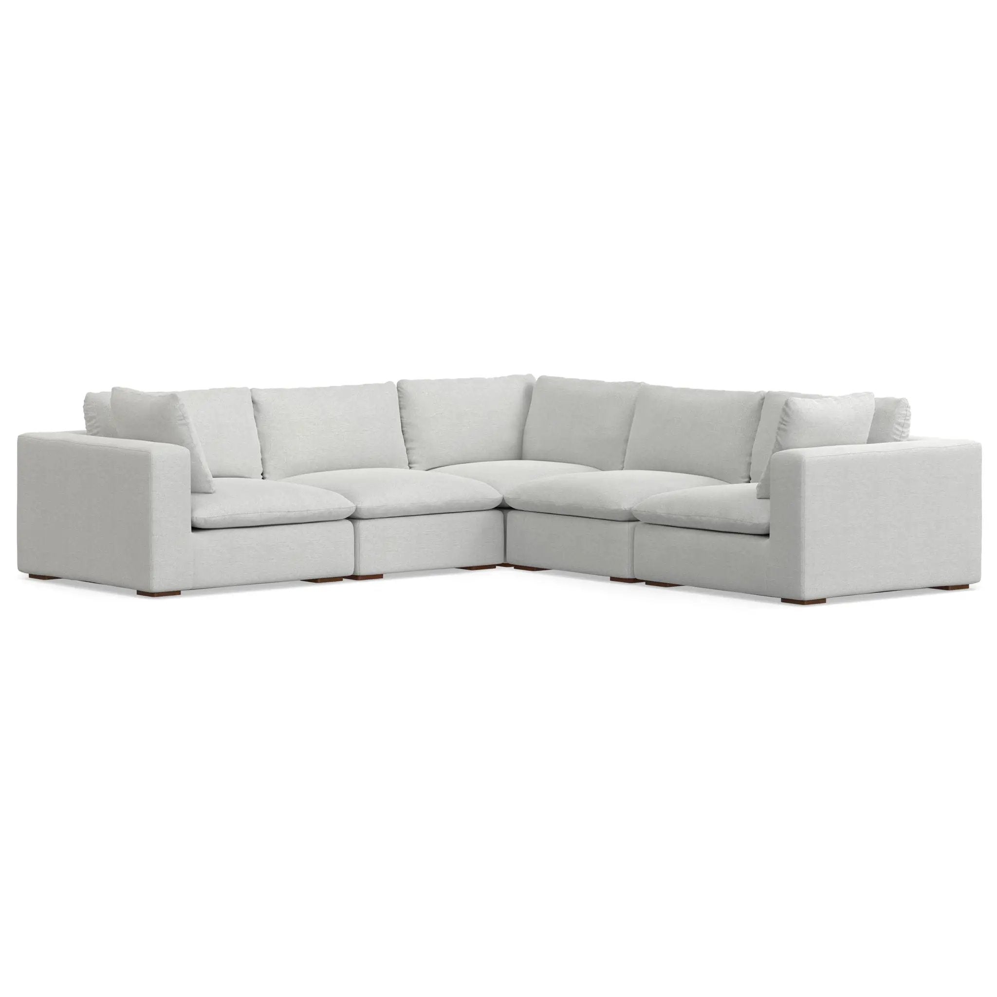 Jasmine - Handcrafted Sectional Sofa by HouseOfZazla
