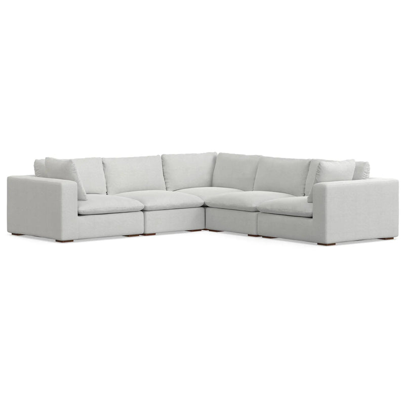 Jasmine - Handcrafted Sectional Sofa by HouseOfZazla