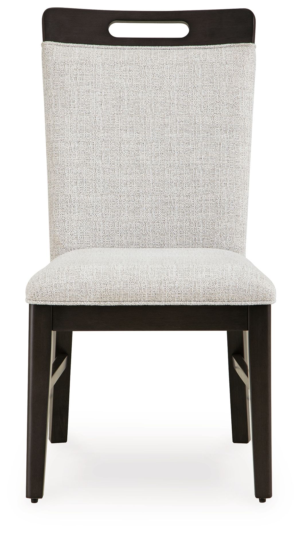 Neymorton - Dining Upholstered Side Chair (Set of 2) - Light Gray / Brown by Unique Piece Furniture