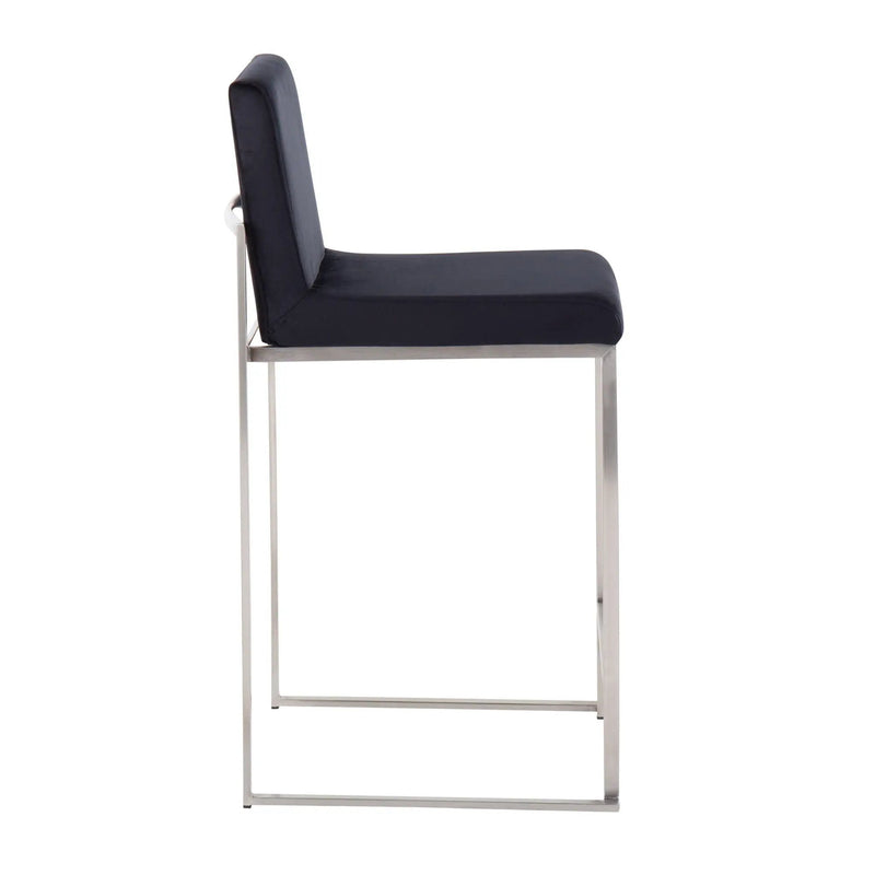 Fuji - Contemporary High Back Counter Stool, Functional Design by HouseOfZazla