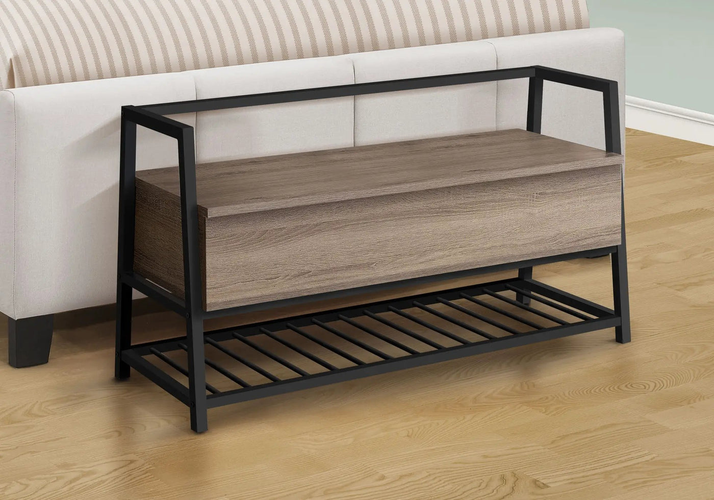 Bench Storage, Rectangular, Contemporary & Modern by HouseOfZazla