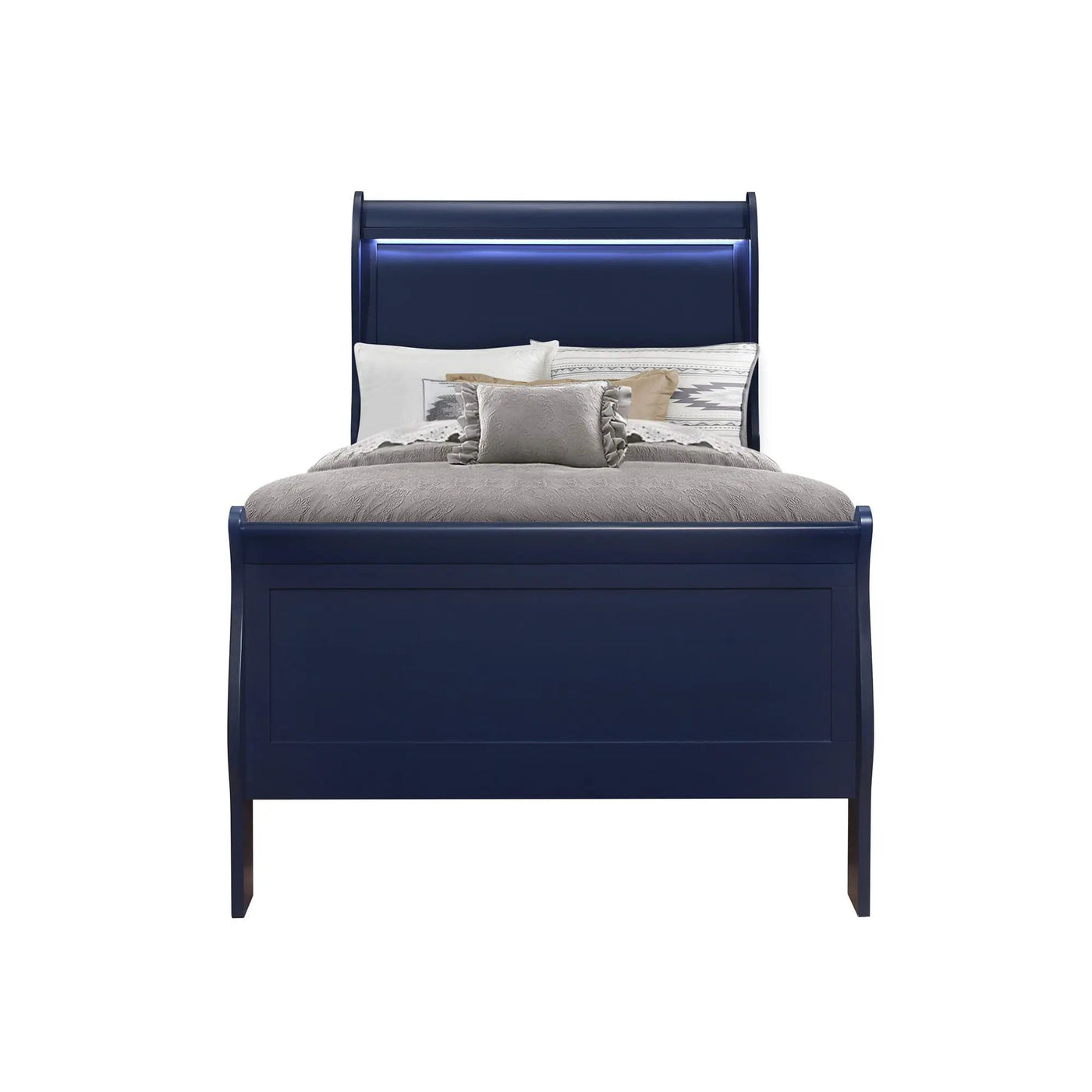 Charlston - Bed With LED by Unique Piece Furniture