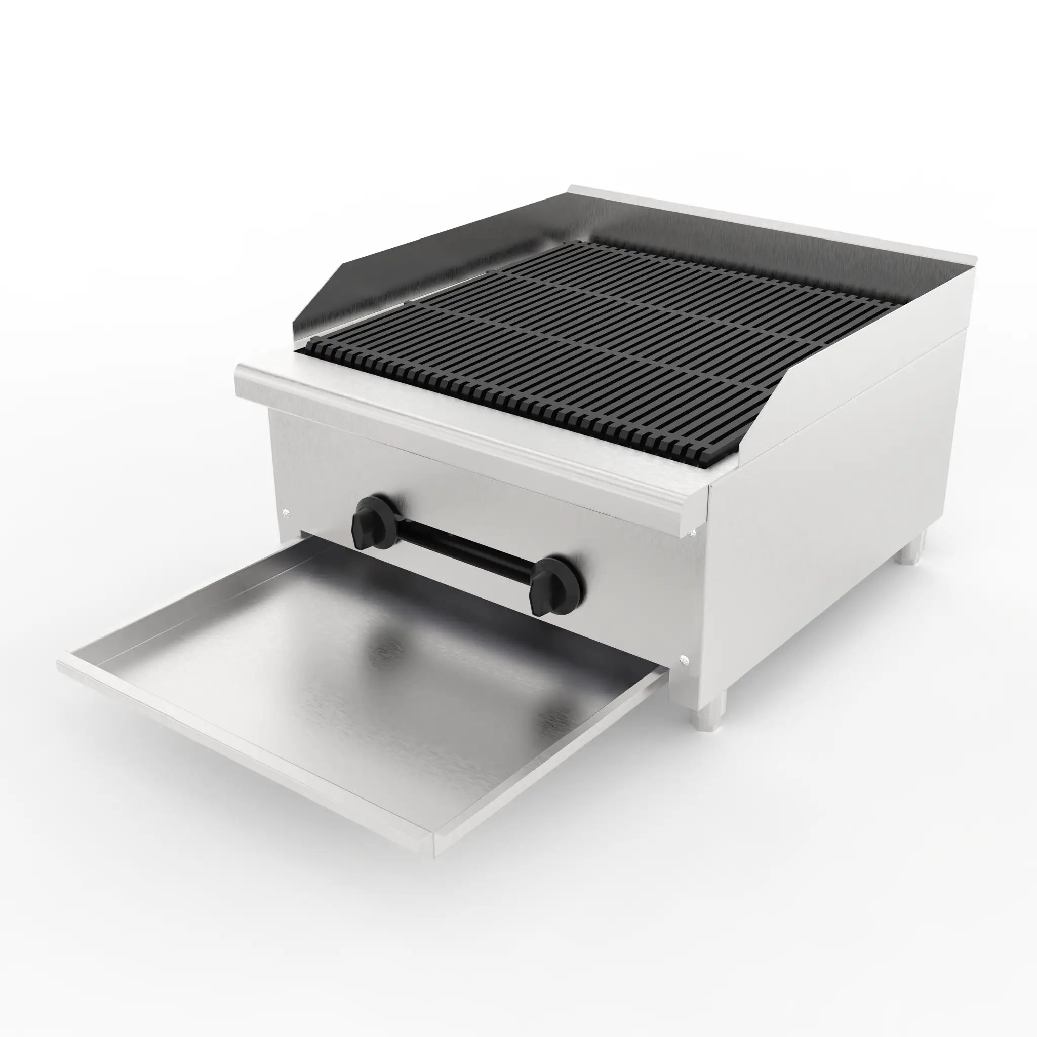 24 Inch Commercial Gas Lava Rock Charbroiler by HouseOfZazla