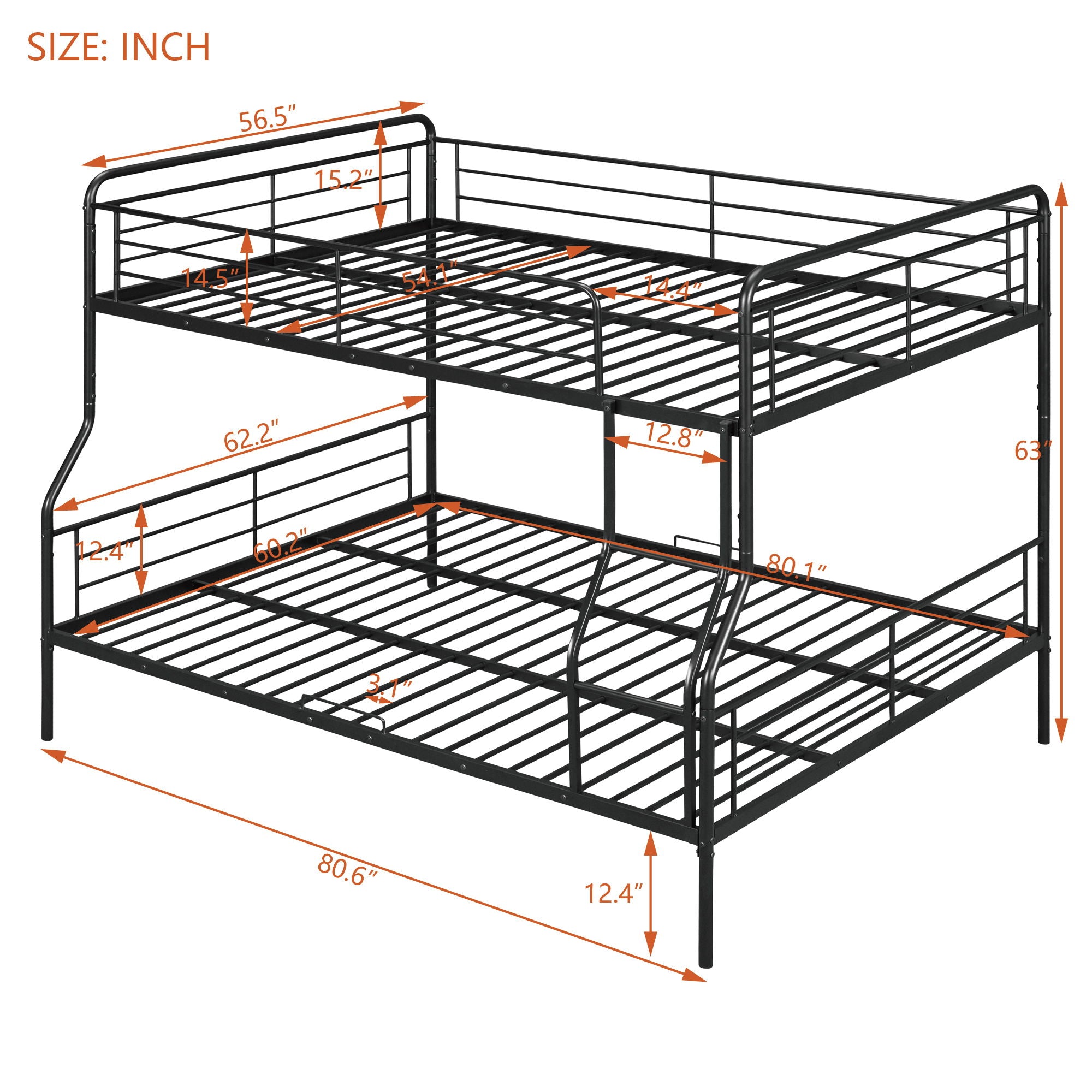 Contemporary Bunk Bed by HouseOfZazla