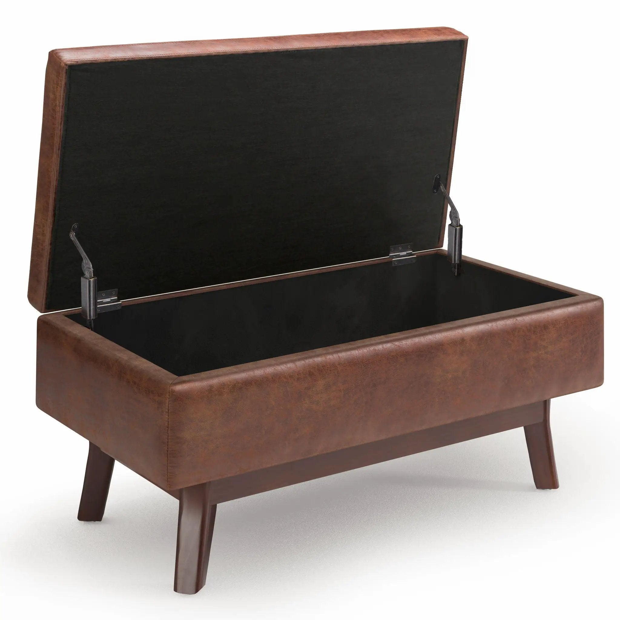 Owen - Upholstered Rectangular Storage Ottoman by HouseOfZazla