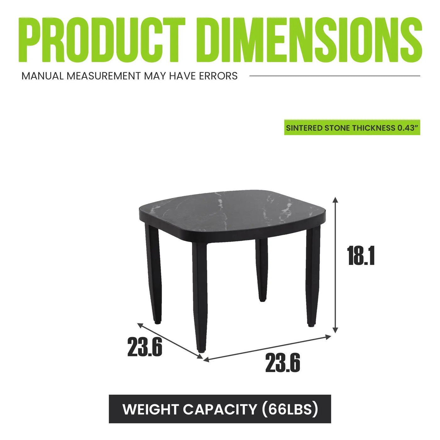 Outdoor Elegance Table, Rounded Corners by HouseOfZazla
