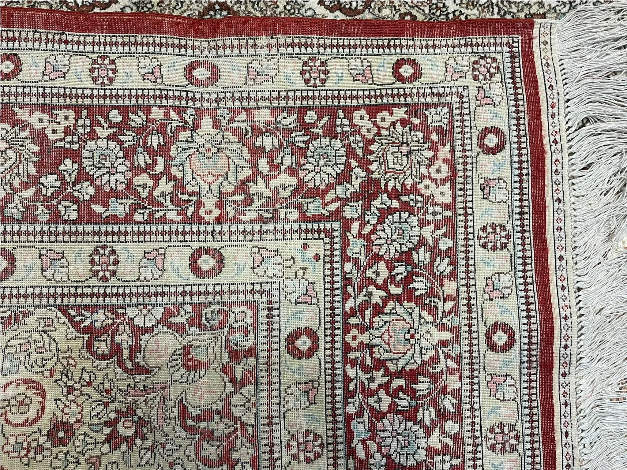 4' X 6' Vintage Fine Handmade Chinese Oriental Silk Rug 400 KPSI Wow by Jewel Rugs